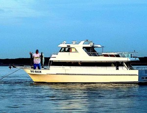 a large ship in a body of water