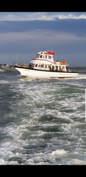 a small boat in a body of water