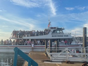 a large ship in a body of water